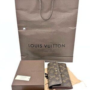 Vintage Louis Vuitton Monogram Porte Tresor International Wallet